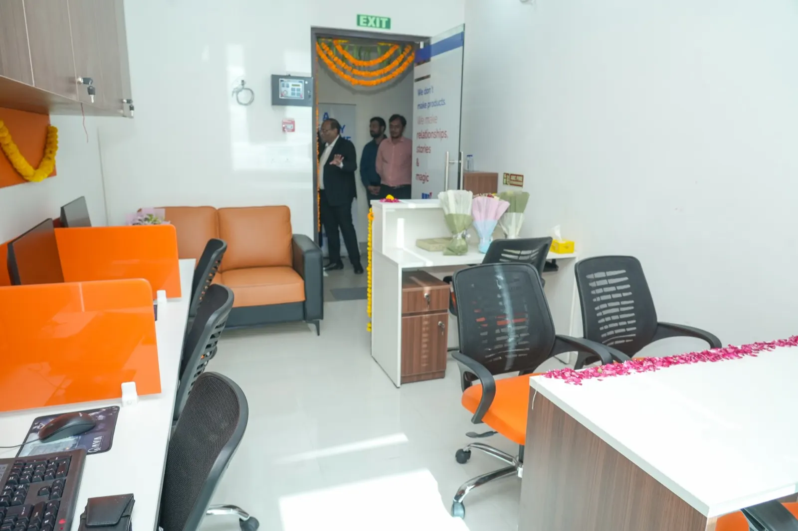 Office waiting area